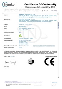 โคมไฟตั้งโต๊ะ LED ใน WK-1020LR ได้รับการอนุมัติจาก CE ไฟ LED แบบหมุนควบคุมด้วยมือตัดเฟสได้สูงสุด20W - Product Image 6
