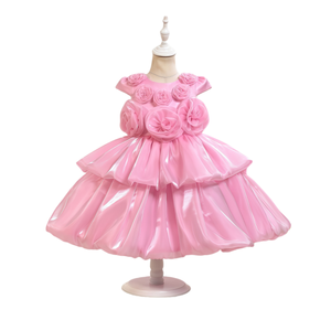 3T Birthday Dress - Elegant Party Clothes for Girls