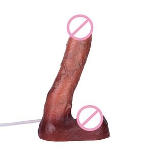 FAAK Realistic Squirting Penis Silicone Ejaculation Large Realistic <b>Dildo</b> With Strong Sucker Wholesale Anal Sex Toys for Women - Product Image 4