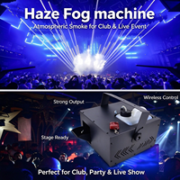 2026 Mesin Mini Haze Terbaru Terlaris DMX512 1000w AC110-240V Keamanan Kuat untuk Pesta Pernikahan Panggung Pertunjukan DJ