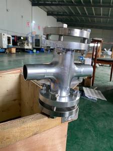 統合ANSI 150lbキャストタイプフランジ付き二重窓フローサイトガラス手動パワーフラッパーとパドルホイールインジケーター - Product Image 6