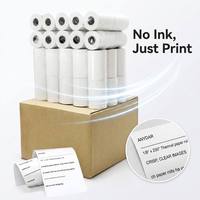 Rouleau de papier thermique sans BPA 80x80mm 48g, papier de reçu POS, papier de caisse enregistreuse pour le commerce de détail et l'hôtellerie