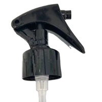 2023 plastique 24/410 mini pulvérisateur à gâchette noir pour bouteille