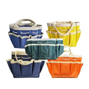 Custom Colorful <b>Garden</b> Tool Storage Tote <b>Bag</b> Water Resistant Tool Organizer <b>Bag</b> for <b>Gardener</b> Plumber - Product Image 1