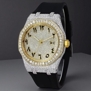 Montre de luxe à mouvement automatique, design rétro doré, montre pour homme, style business, acier inoxydable, étanche, montre de plongée - Product Image 6