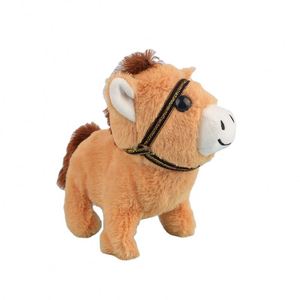 Juguete de Peluche de Caballo Robot Electrónico Realista, con Tela de Algodón y Forro de Malla, Mascota de Simulación Interactiva para Niños - Product Image 1