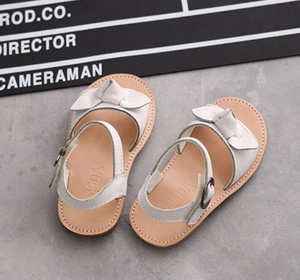 Sandalias de Verano para Niñas con Lazo y Logotipo Personalizado, Estilo Dulce, Zapatos para Niños, Sandalias Infantiles - Product Image 5