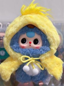 Nuevo, 100% Original, 6 Piezas/Caja, Muñecos de Vinilo de la Serie Baby Three I'm Not a Warrior, Cajas Ciegas BB3, Lindos Llaveros Colgantes - Product Image 3