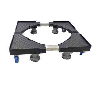 Soporte móvil para refrigerador, <span class=keywords><strong>Base</strong></span> móvil multifuncional <span class=keywords><strong>con</strong></span> <span class=keywords><strong>ruedas</strong></span>, para lavadora y secadora - Product Image 1