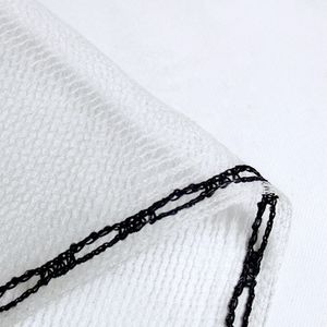 לבן סרוג מונו חוט hdpe בטיחות רשת פיגומים פסולת רשת לבניית נפילה הגנה שליטה רוח - Product Image 2