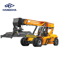 Apilador Eléctrico de Alto Voltaje Hangcha de 45t, Cargador Rápido de Baterías, Manipulador de Contenedores, Montacargas para Patio Ferroviario