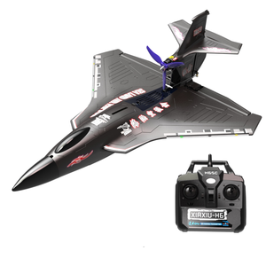 XIAXIU Raptor H650 Avion RC 490mm en EPP, 2.4GHz 6CH, intelligent et équilibré, pour mer, terre et air, type Warbird Fighter, hydravion, RTF, pour débutants - Product Image 1