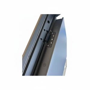 Porte en acier de sortie de secours industrielle d'usine chimique en métal de taille personnalisée d'empreintes digitales anti-fumée - Product Image 1