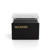Waxkiss Diseño patentado Cera de fusión inalámbrica Resistencia a los arañazos Diseño portátil máquina calentadora de cera para depilación