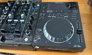 Ensemble DJ <span class=keywords><strong>Pioneer</strong></span> d'occasion 2 pièces CDJ350 Multi Player + 1 pièce DJM450 Mixeur DJ 2 canaux Équipement DJ complet pour soirée en club - Product Image 4