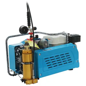 DMC Belles Ventes Portable 250L Compresseur 300bar Électrique Essence Équipement De Plongée Sous-Marine avec Moteur À Piston 380V Source D'alimentation - Product Image 6