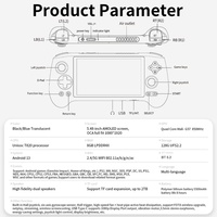 Console de jeu portable Anbernic RG556, écran 5,48 pouces, WIFI, jeux vidéo rétro, Android 13, 8 Go de RAM, 128 Go de stockage, batterie 5500 mAh
