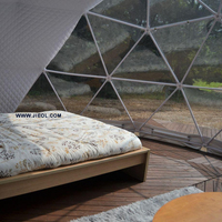 Tiendas de Campaña Glamping para Exteriores Newbility de 8 Metros, Tela de PVC Moderna, Tienda de Campaña Familiar de Lujo Grande en Oferta - Venta al por Mayor