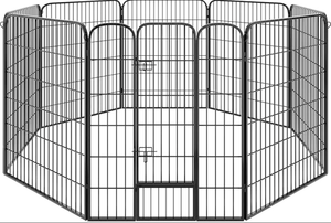户外大型狗窝 狗场 镀锌粉涂层金属框架 环保 可定制尺寸 包括3D建模 - Product Image 5