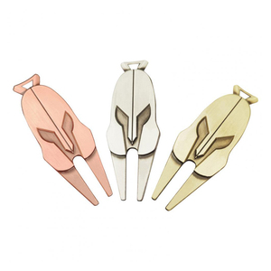 Chất Lượng Cao Mới Lạ Chất Lượng Cao Kim Loại Đồng Rose <span class=keywords><strong>Gold</strong></span> Pitch Ngã Ba Golf Sửa Chữa <span class=keywords><strong>Divot</strong></span> Công Cụ - Product Image 1