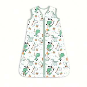 Baby <b>Sleeping</b> <b>Bag</b> <b>1.5</b> <b>Tog</b> 100% Cotton Newborn Sleep Sack 18-36 Months Unisex Baby Wearable Blanket - Product Image 6