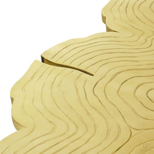 Paslanmaz çelik masa lambası lüks paslanmaz çelik masa Modern yaratıcı şekilli yemek masası - Product Image 5