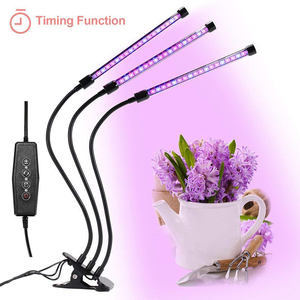 <span class=keywords><strong>Lampe</strong></span> <span class=keywords><strong>Led</strong></span> <span class=keywords><strong>horticole</strong></span> de <span class=keywords><strong>croissance</strong></span>, 30W, 3 têtes, avec pince, éclairage pour bureau/chambre de culture, fleurs - Product Image 2