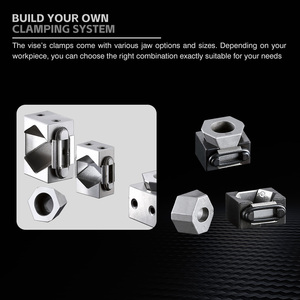 Bentdium Hot Bán chính xác OK Vise phổ thép không gỉ Vise Mini kẹp cho máy <span class=keywords><strong>CNC</strong></span> okv-uni-s - Product Image 3