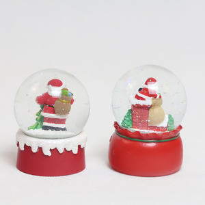 Ornements <span class=keywords><strong>de</strong></span> Noël en verre faits à la main 100mm Globes en verre clair <span class=keywords><strong>de</strong></span> Noël Centres <span class=keywords><strong>de</strong></span> <span class=keywords><strong>table</strong></span> Décorations <span class=keywords><strong>de</strong></span> <span class=keywords><strong>table</strong></span> - Product Image 6