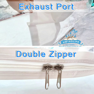 Dôme gonflable transparent en PVC, château gonflable, tente bulle gonflable d'extérieur en PVC, type globe de neige, pour location événementielle - Product Image 3