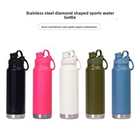 Nouvelle gourde isotherme en acier inoxydable 304 de grande capacité, portable pour la randonnée en extérieur