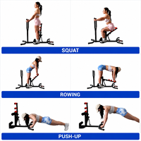 Oportunidad de Distribución: Banco de Ejercicios para Gimnasio en Casa, Estación Compacta para Sentadillas y Escultura Corporal - Máquina de Sentadillas para Gimnasio Personal