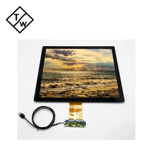 פאנל A+ פאנל LCD 17 אינץ' USB קיבולי עבור ערכת מסך מגע כניסת HD VGA