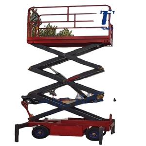 Élévateur à ciseaux électrique <span class=keywords><strong>TUHE</strong></span> 4-18m Skylift aérien 6m 8m 10m 12m 14m élévateur mobile échafaudage élévateur à ciseaux hydraulique électrique - Product Image 4