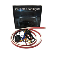 Barre lumineuse LED Ndp pour voitures, feux de jour LED pour voiture, bande décorative LED, fonction de feux de capot LED, accessoires de voiture