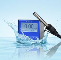 Contrôleur de conductivité de l'eau Teicaro RS485/4-20mA/Relais, capteur de salinité EC, sonde TDS, mesureur en ligne, OEM/ODM, IP65, matériau ABS