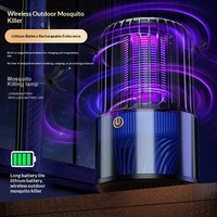 Lampe anti-moustiques électrique à succès, piège à ondes lumineuses, source de lumière UV, indice de protection IP33, rechargeable par USB, portable, pour usage extérieur