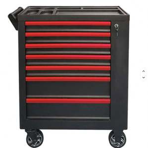 139 قطعة من أدوات الصيانة الميكانيكية في علبة متحركة من الفوم EVA مقاس 1/4 و3/8 و1/2 بوصة من الكروم فاناديوم، عربة أدوات متنقلة للورشة، خزانة أدوات OEM - Product Image 6