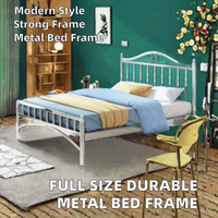 JYLG025 #   Cadre de lit en métal moderne et durable 180x200cm, hauteur réglable pour chambre à coucher