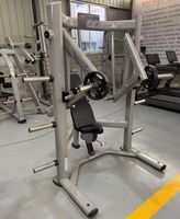 Machine de presse pectorale inclinée à charge libre SK, en acier Q235 de 3,0 mm, mouvement indépendant, équipement de musculation pour la poitrine, station d'entraînement complète