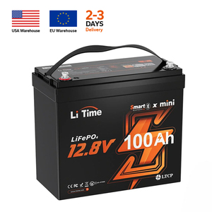 Litime 12v 100ah ידידותי לסביבה מיני bletooth lifepo4 חבילת סוללות ליתיום-יון 5 שנים אחריות - Product Image 1