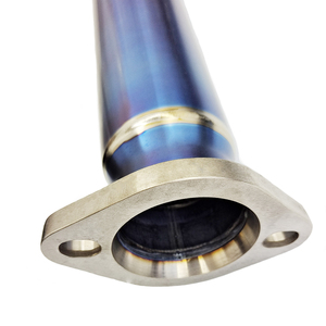 عادم كاتم صوت خلفي من التيتانيوم الأزرق المحروق/المحور المقاوم للصدأ لسوبارو WRX & <span class=keywords><strong>STi</strong></span> 15-21 - Product Image 2