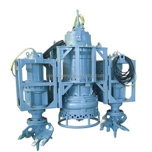 Pompe submersible à boues haute efficacité pour machines d'excavation, drague minier, pompe à dragflow à grande capacité de décharge de sable - Product Image 2