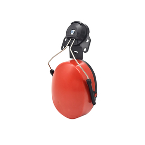 Paraorecchie Giallo in ABS Montato su Casco, Protezione Acustica di Sicurezza - Product Image 3
