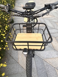 Vélo électrique hybride à <span class=keywords><strong>moteur</strong></span> central, <span class=keywords><strong>tige</strong></span> <span class=keywords><strong>de</strong></span> <span class=keywords><strong>selle</strong></span> extra longue réglable, 2 sièges pour enfants, autonomie <span class=keywords><strong>de</strong></span> 60 km, batterie au lithium, alliage d'aluminium, hydraulique - Product Image 5