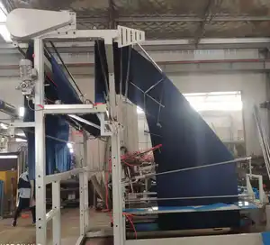 Çin fabrika perde kumaşı üniforma katlama makinesi tekstil hammadde haddeleme makineleri