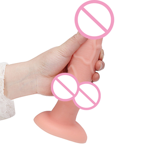Hot Sale Weiche und bequeme flexible PVC Anal Plug Sexspielzeug Realistische dicke Schwanz Dildos für erwachsene Frauen Masturbation - Product Image 1
