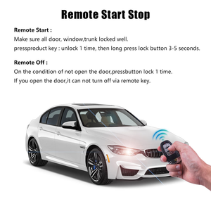 Kit de Arranque con Botón para BMW Serie 3, 5, 6, X1, X5, X6, Z4, Arranque sin Llave, Llave Inteligente, Sin Programación, Sin Cortes de Cables, Fácil Instalación, Actualización - Product Image 3