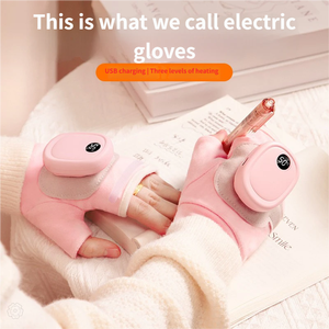 Meilleures ventes de gants chauffants et chauffe-mains rechargeables pour l'<span class=keywords><strong>hiver</strong></span>, la conduite de trottinettes électriques en extérieur, la frappe au clavier au bureau et l'utilisation à domicile - Product Image 4