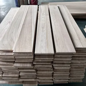 Wood Supplier AA Grade Drawer Solid Wood Boards Paulownia Drawer Side